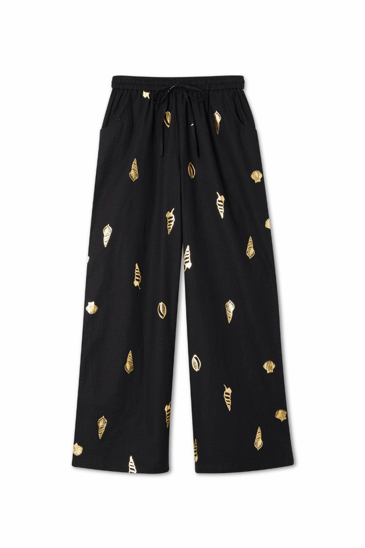 Never Fully Dressed Essential - Black Shell Elissa Trousers