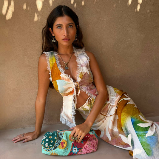 Never Fully Dressed Exclusive - Abstract Soleil Maisie Top