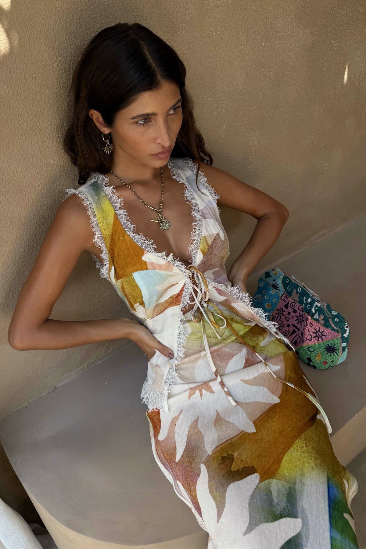 Never Fully Dressed Exclusive - Abstract Soleil Maisie Top