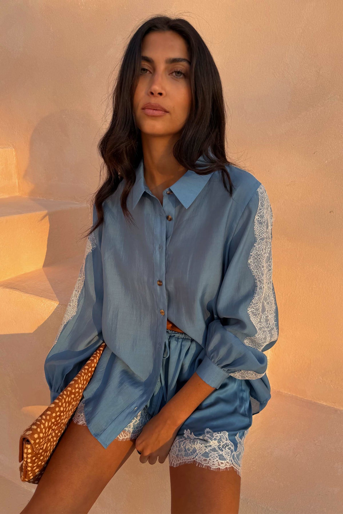 Never Fully Dressed Featured - Blue Lace Marley Shirt