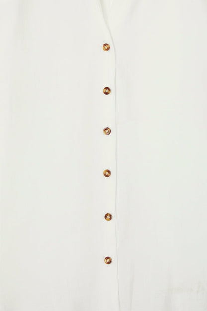 Never Fully Dressed Featured - White Miley Oversized Shirt