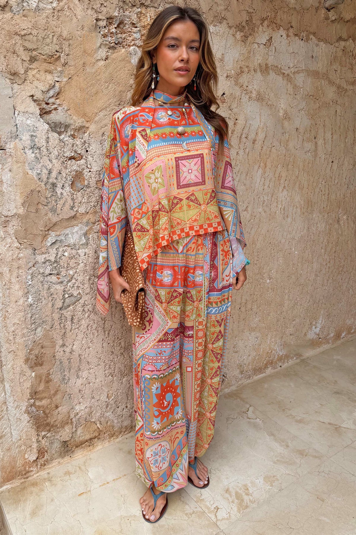 Never Fully Dressed Everyday - Dolce Vita Cape Top with Detachable Scarf
