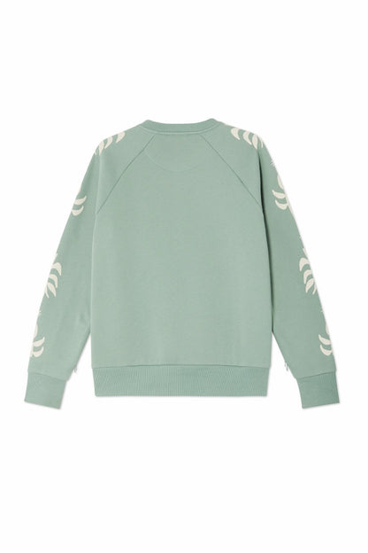 Never Fully Dressed Premium - Sage Sundazed Accessible Sweatshirt - NFD x Porto&Bello - Never Fully Dressed