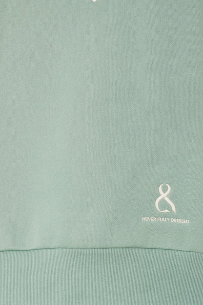 Never Fully Dressed Premium - Sage Sundazed Accessible Sweatshirt - NFD x Porto&Bello - Never Fully Dressed