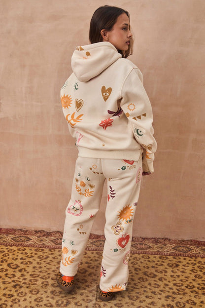 Never Fully Dressed Top Pick - Cream Sundazed Accessible Hoodie - NFD x Porto&Bello