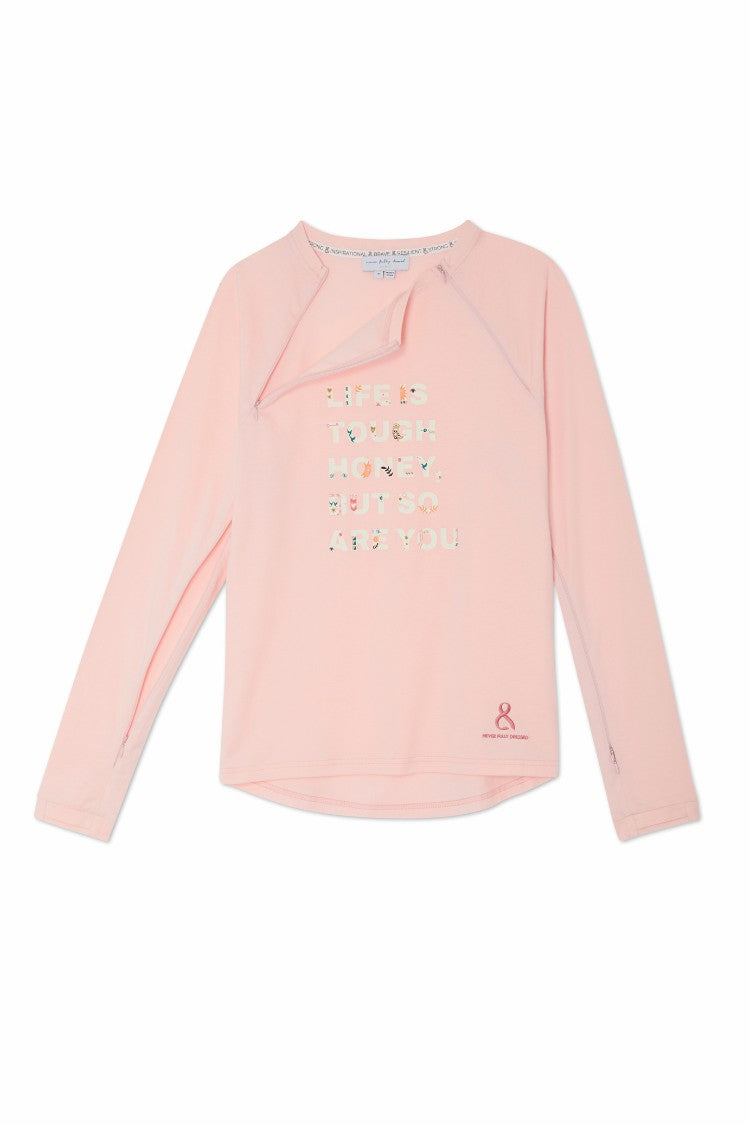 Never Fully Dressed Featured - Pink Life is Tough Long Sleeve Tee - Future Dreams - Never Fully Dressed