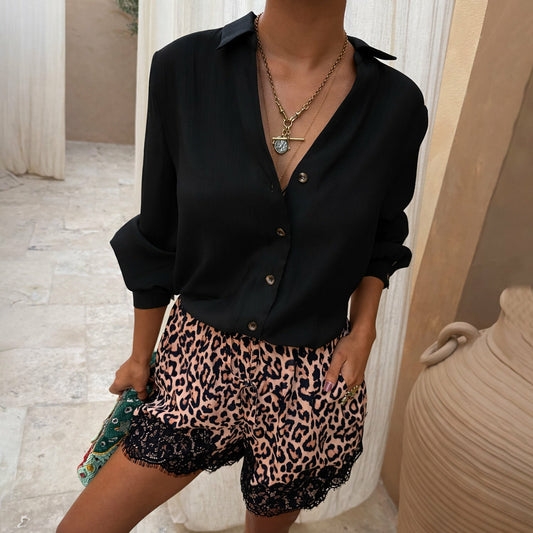 Never Fully Dressed Special Offer - Black Miley Shirt  UK