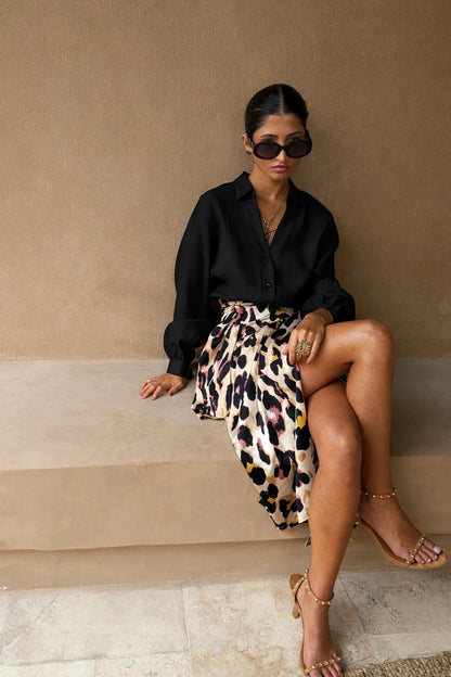 Never Fully Dressed Special Offer - Black Miley Shirt  UK