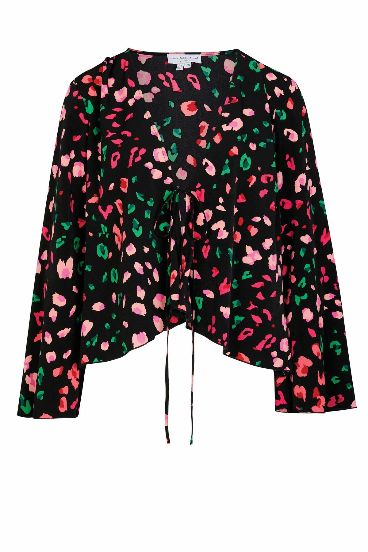 Never Fully Dressed Great Value - Black Animal Verity Top