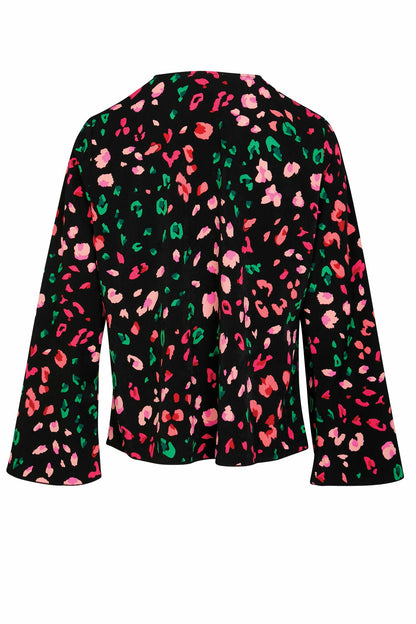 Never Fully Dressed Great Value - Black Animal Verity Top