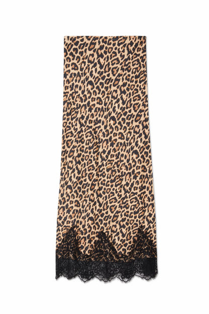 Never Fully Dressed Popular - Leopard Midi Maeva Skirt - Never Fully Dressed