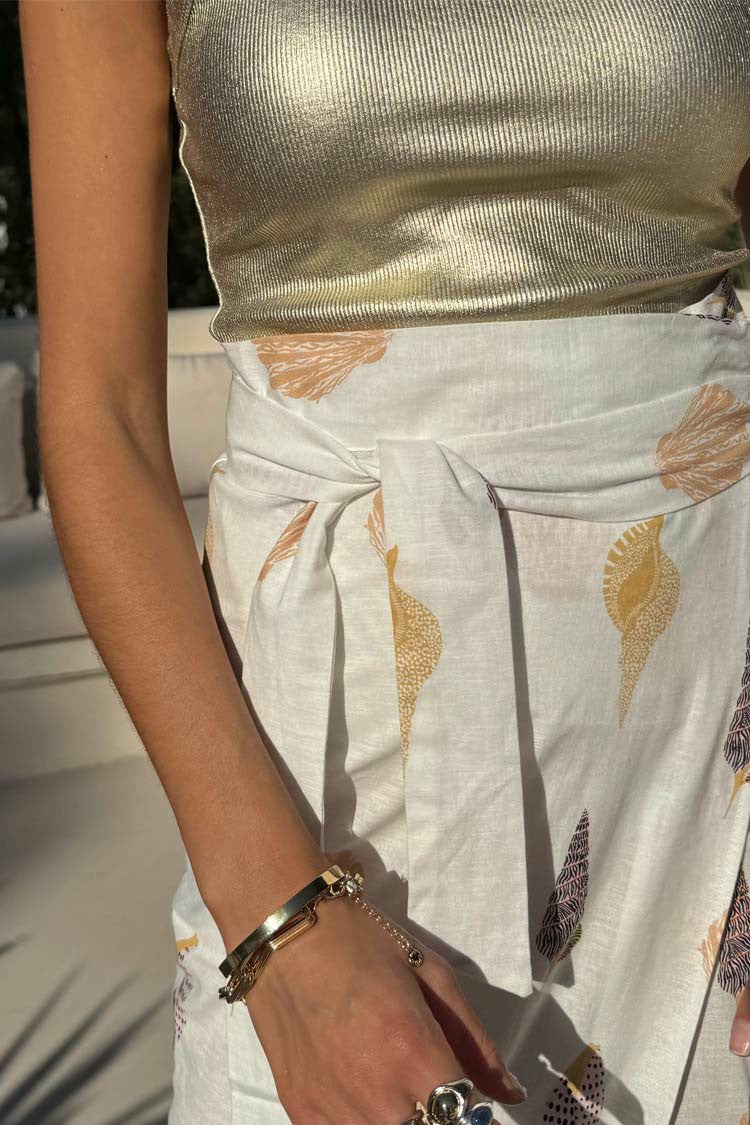 Never Fully Dressed Discount - Shells Jaspre Wrap Skirt