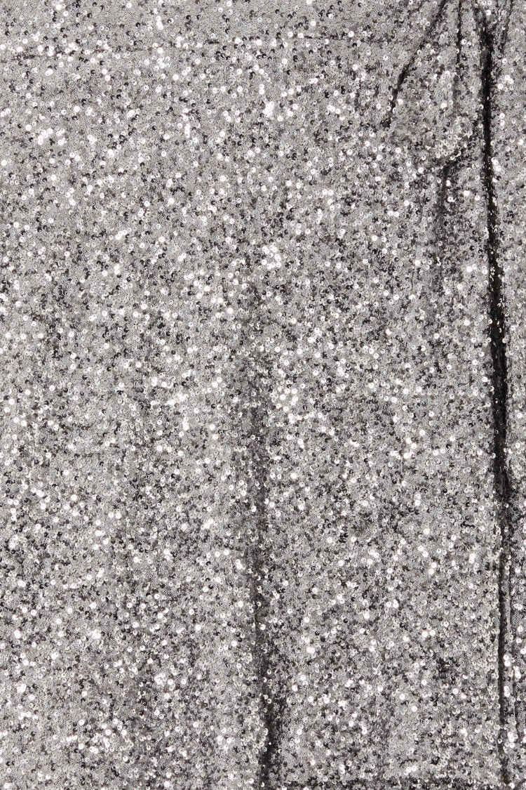 Never Fully Dressed Featured - Gunmetal Sequin Mini Jaspre Skirt