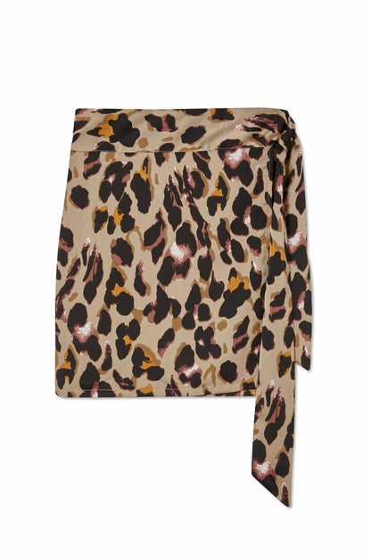 Never Fully Dressed Value - Leopard Mini Jaspre Skirt