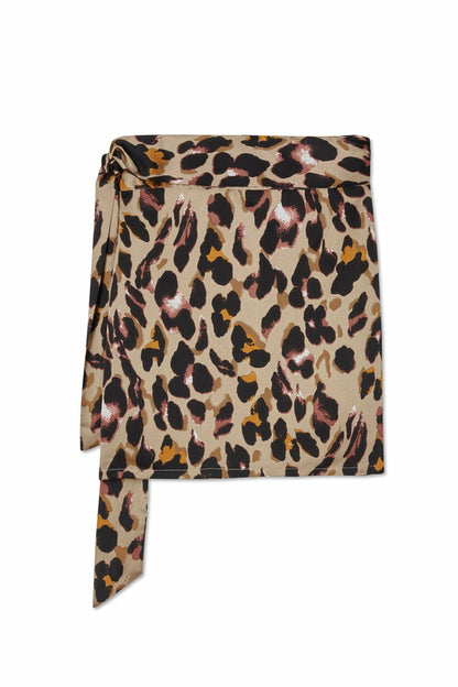 Never Fully Dressed Value - Leopard Mini Jaspre Skirt