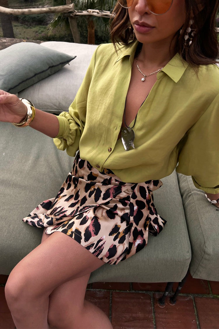 Never Fully Dressed Value - Leopard Mini Jaspre Skirt