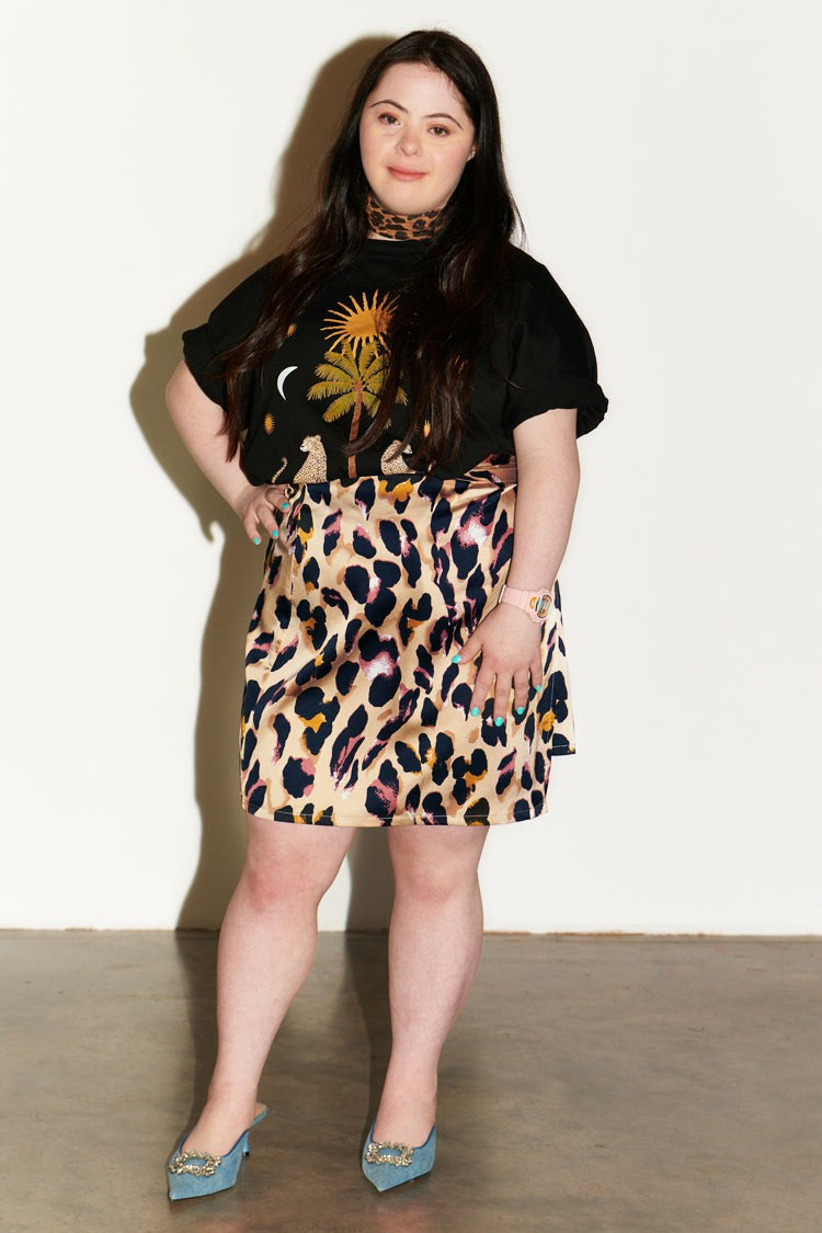 Never Fully Dressed Value - Leopard Mini Jaspre Skirt