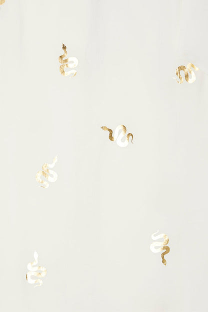 Never Fully Dressed Special Offer - Gold Snake Jaspre Wrap Skirt