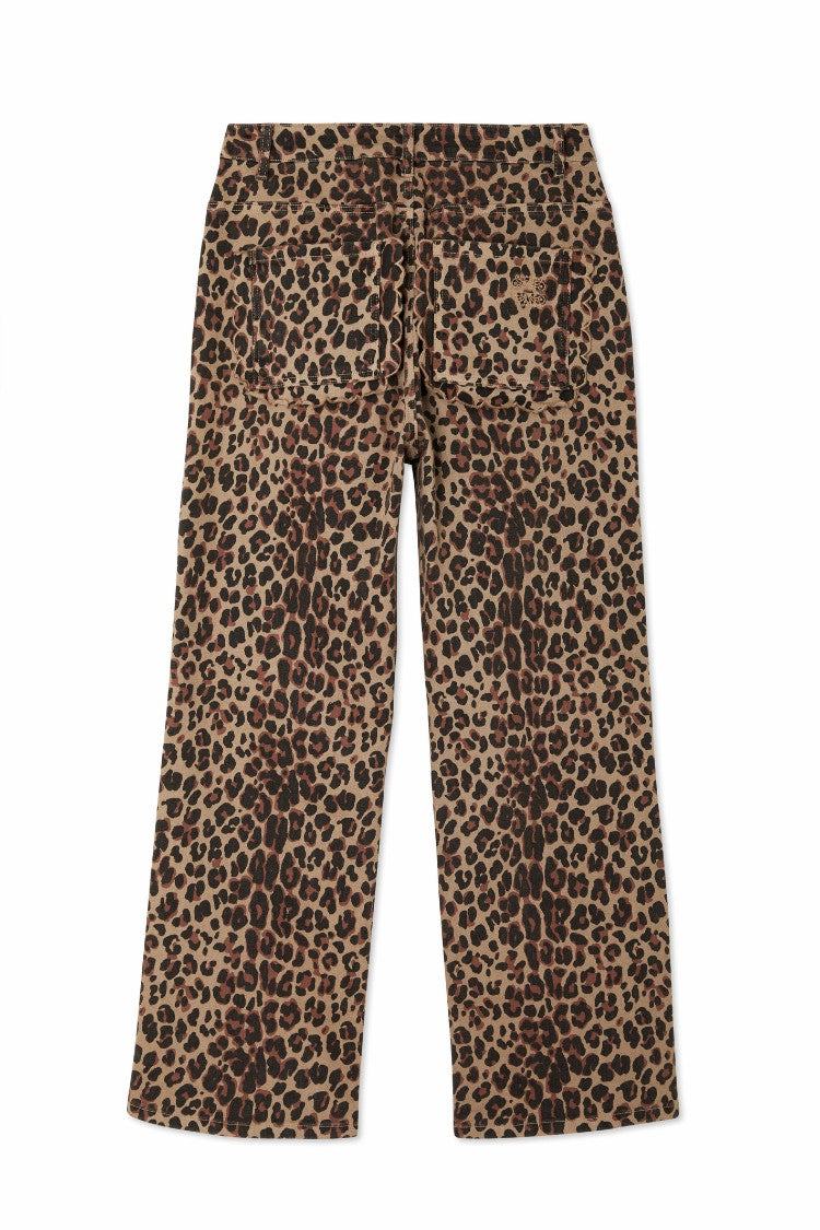 Never Fully Dressed Hot Sale - Leopard Lucia Scallop Detail Jeans