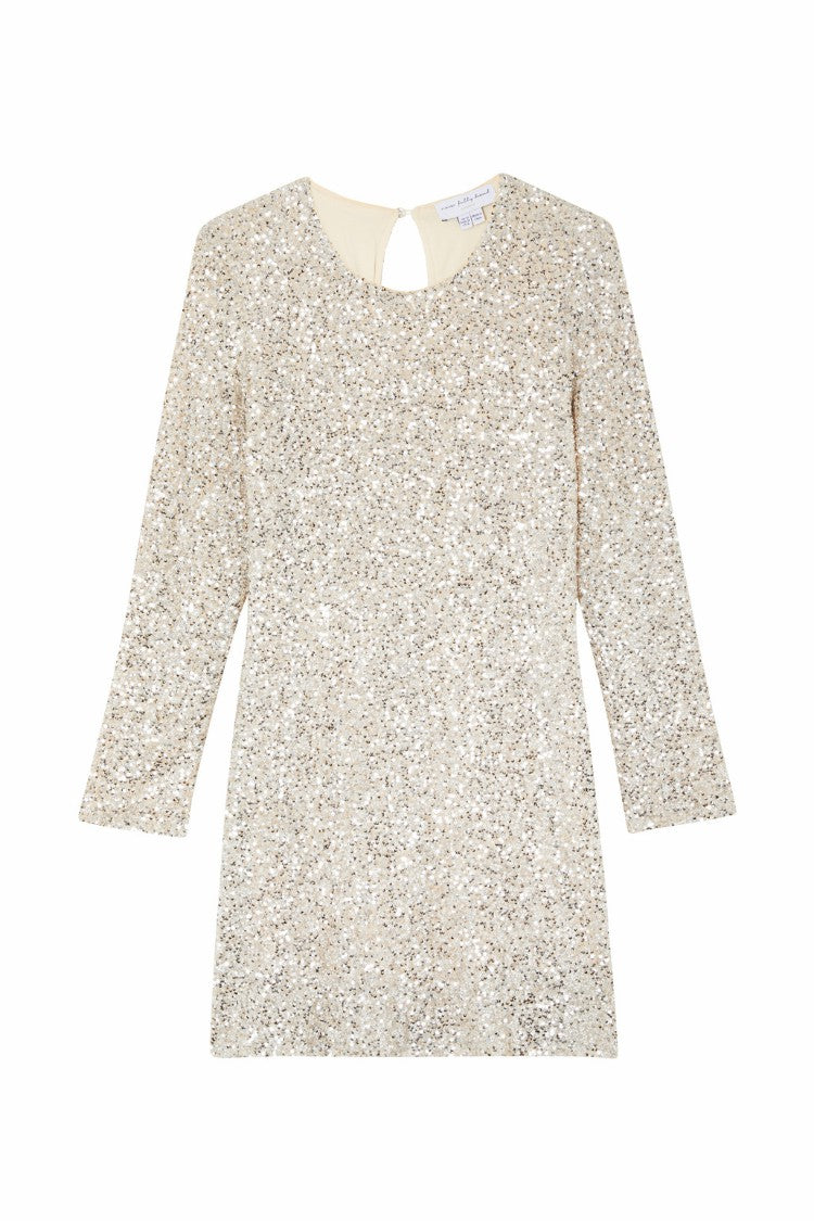 Never Fully Dressed Best Seller - Silver Sequin Mini Soho Dress