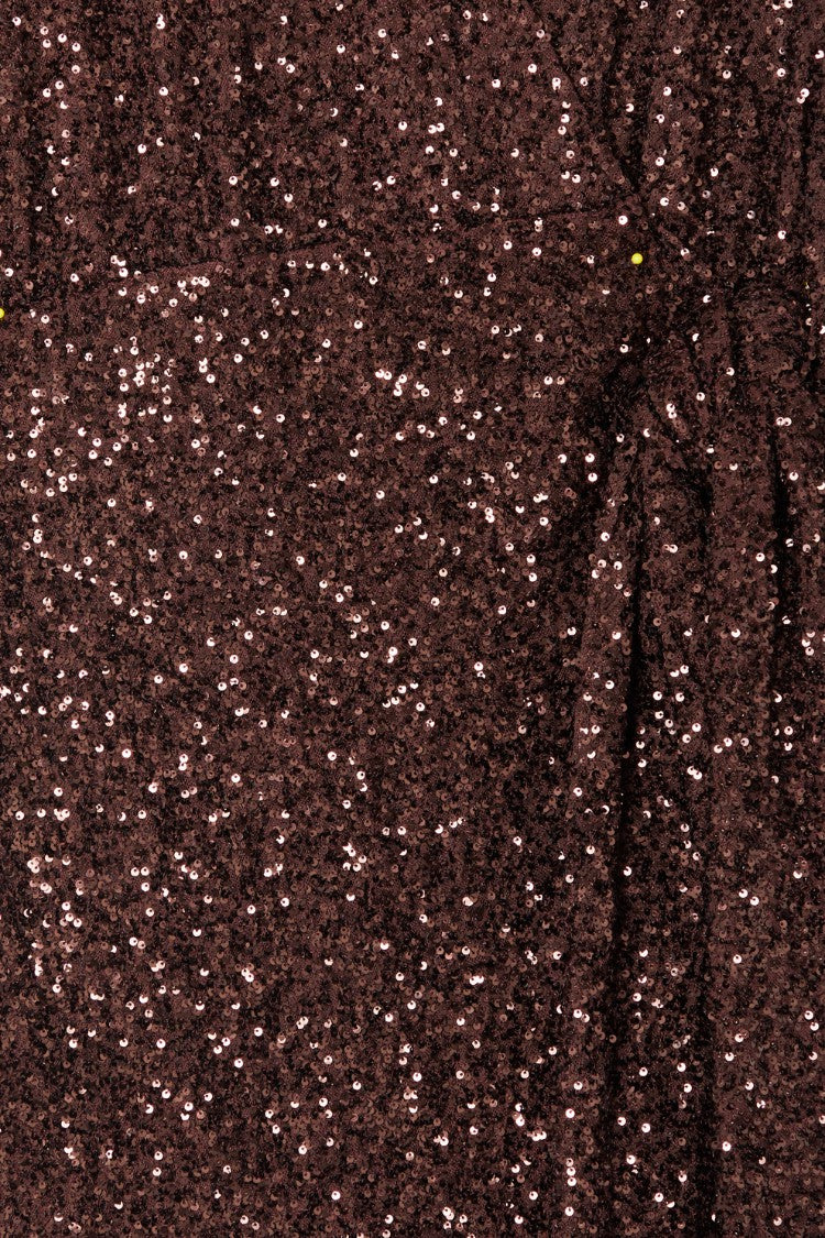 Never Fully Dressed Exclusive - Chocolate Sequin Vienna Dress