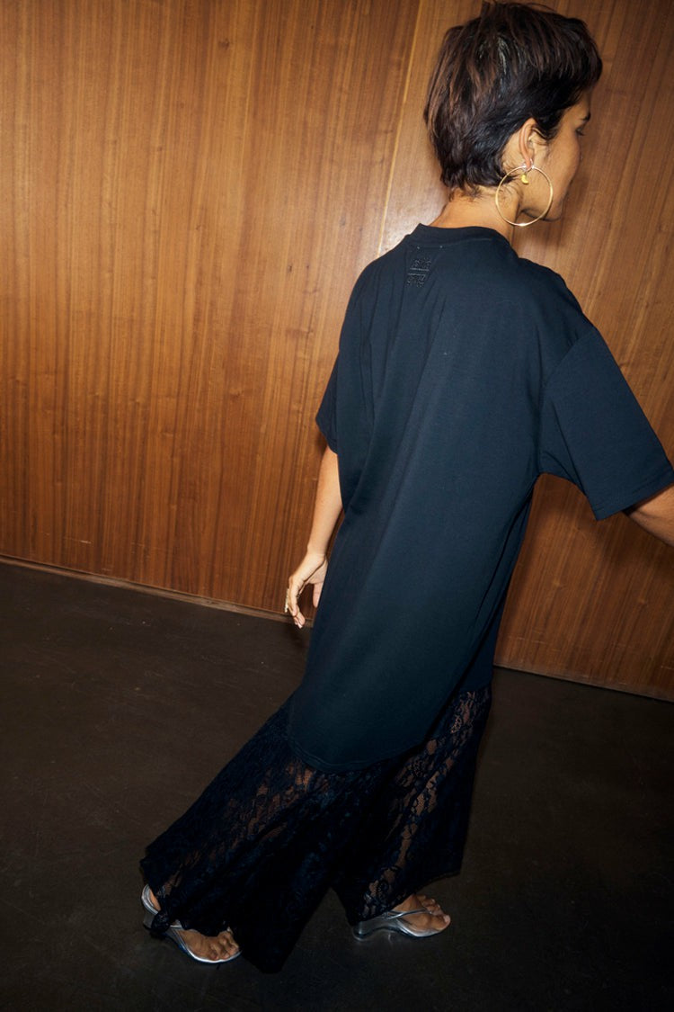 Never Fully Dressed Everyday - Dance Sequin Cara T Shirt Dress