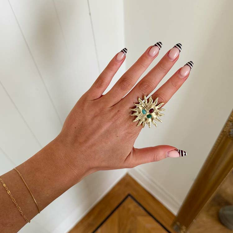 Never Fully Dressed Trending - Deloris by Lucy Aylen Sun Ring - Limited Edition - Never Fully Dressed