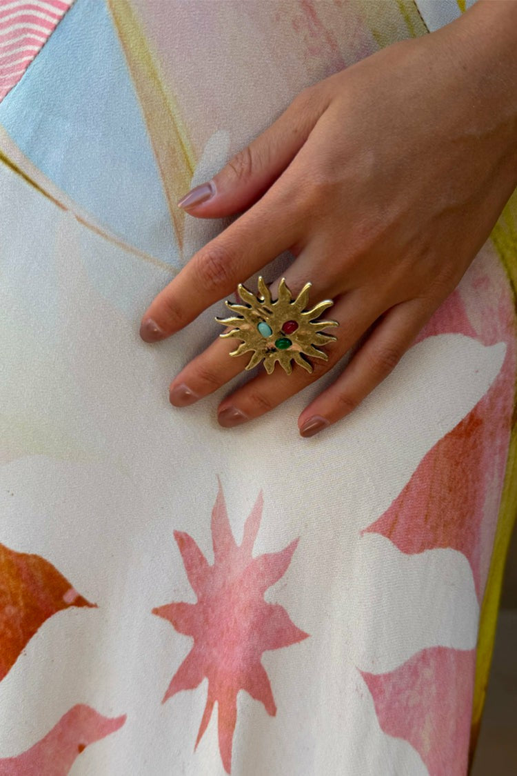 Never Fully Dressed Trending - Deloris by Lucy Aylen Sun Ring - Limited Edition - Never Fully Dressed