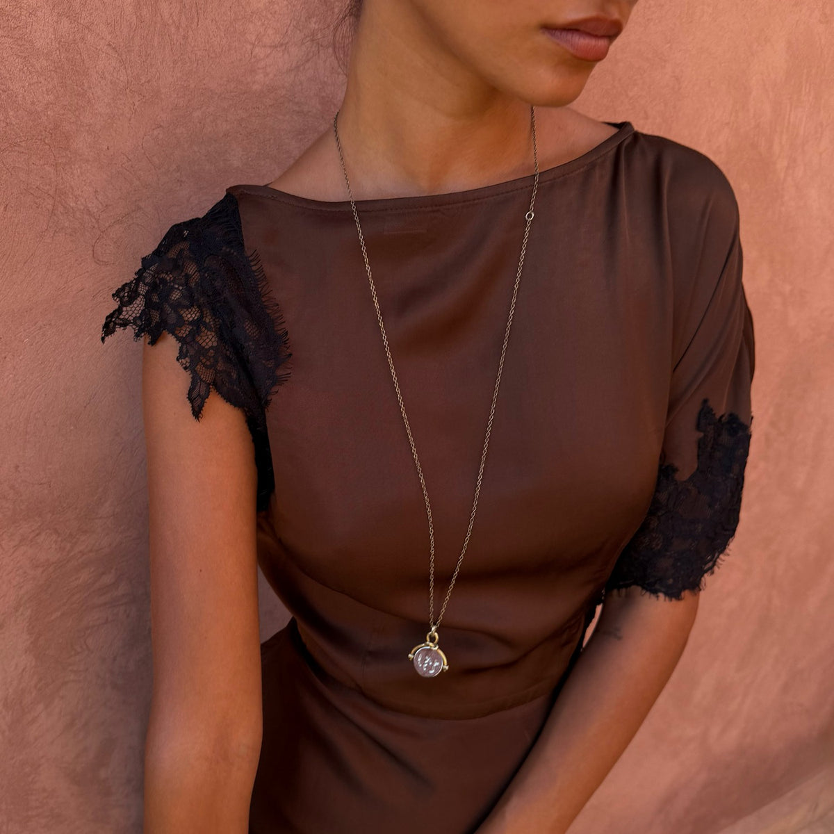 Never Fully Dressed Top Pick - Deloris by Lucy Aylen I Love You Necklace