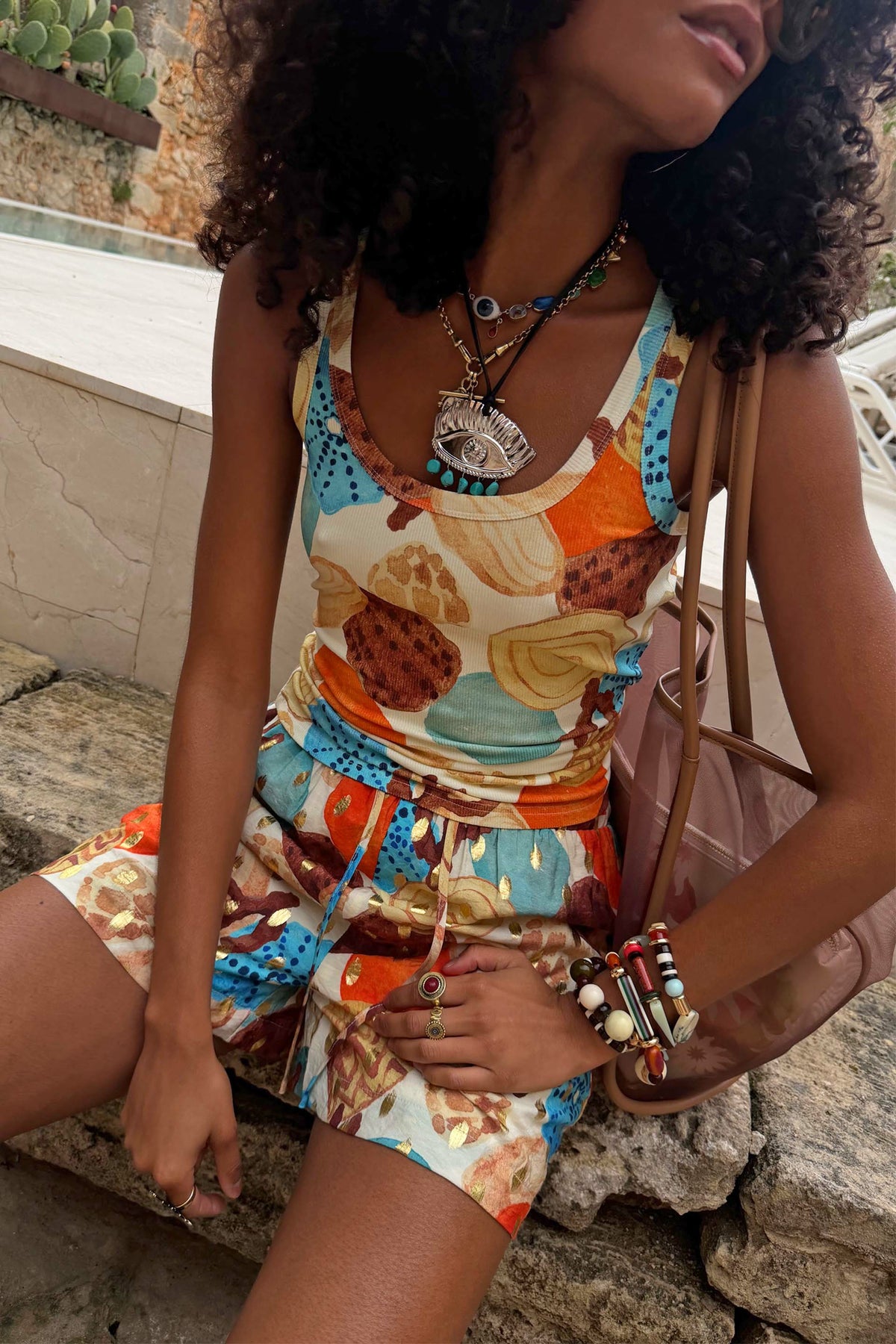 Never Fully Dressed Customer Favorite - Deloris Eye Necklace - Limited Edition - Lucy Aylen x Never Fully Dressed