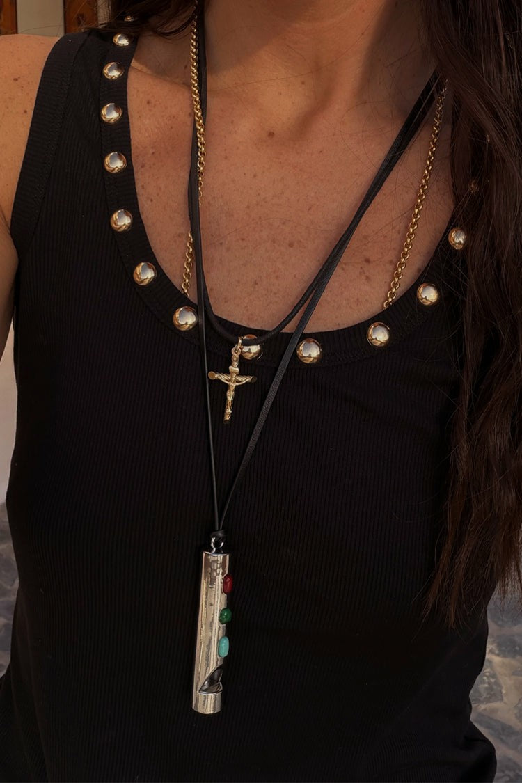 Never Fully Dressed Essential - Deloris Whistle Necklace - Limited Edition - Never Fully Dressed