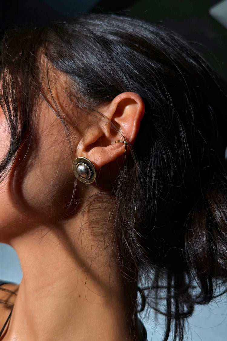 Never Fully Dressed Recommended - Deloris Silver Circle Earrings - Limited Edition - Never Fully Dressed