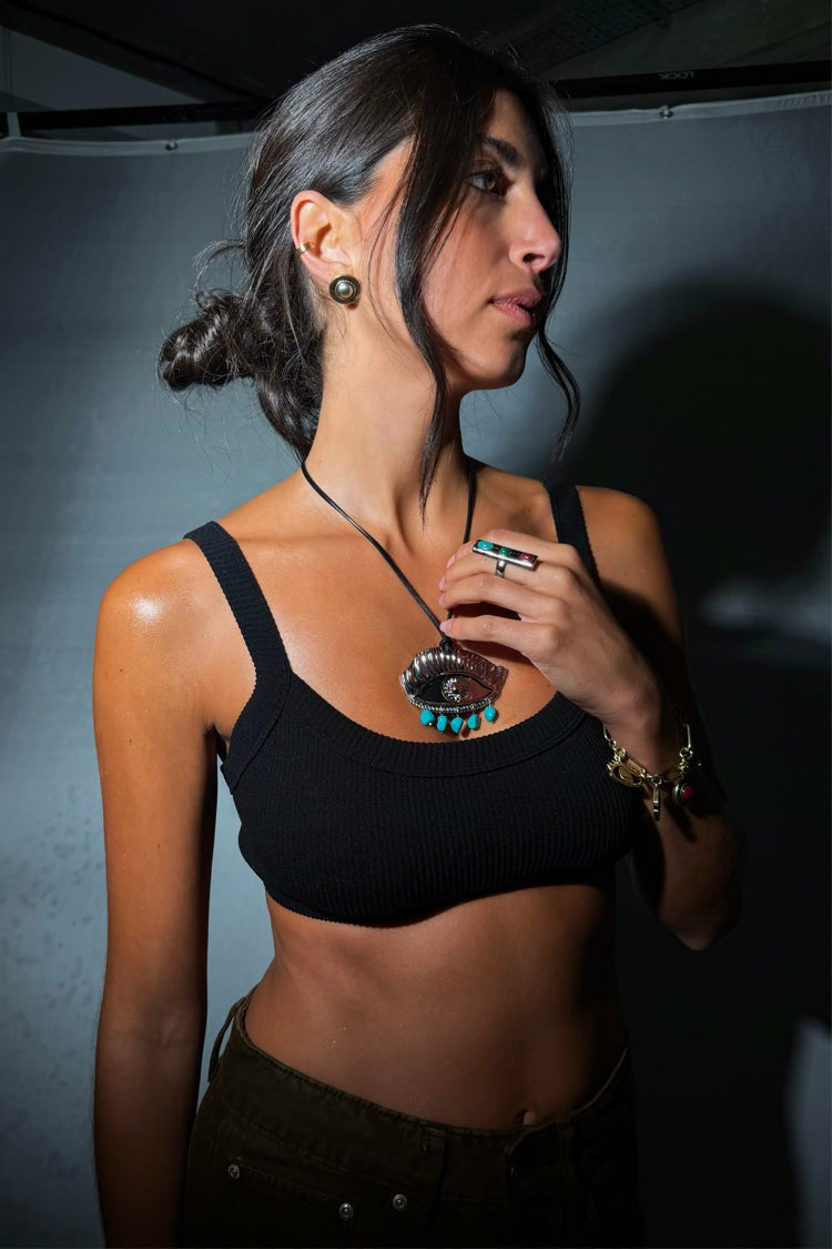 Never Fully Dressed Recommended - Deloris Silver Circle Earrings - Limited Edition - Never Fully Dressed