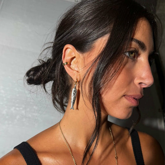 Never Fully Dressed Deals - Deloris by Lucy Aylen Sardine Earrings - Limited Edition - Never Fully Dressed