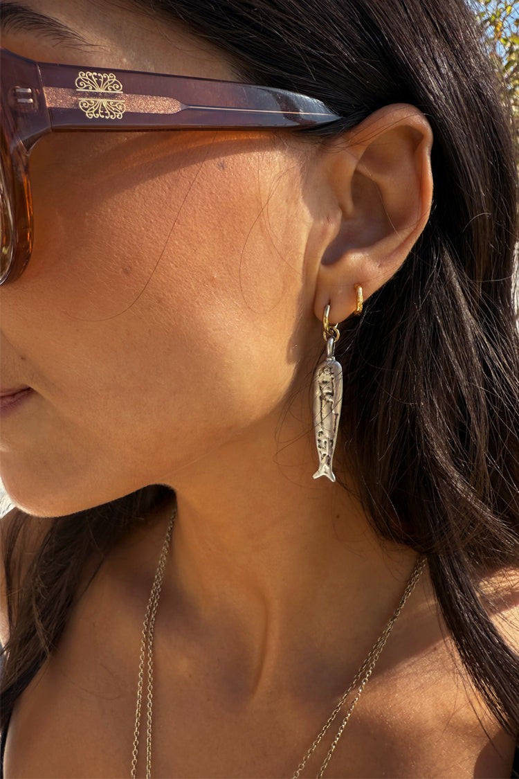 Never Fully Dressed Deals - Deloris by Lucy Aylen Sardine Earrings - Limited Edition - Never Fully Dressed