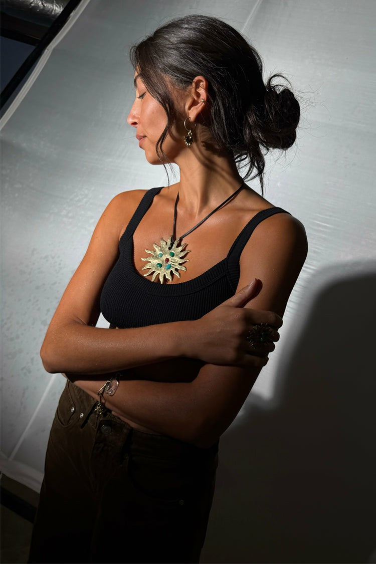 Never Fully Dressed Signature - Deloris Sun Necklace - Limited Edition - Never Fully Dressed