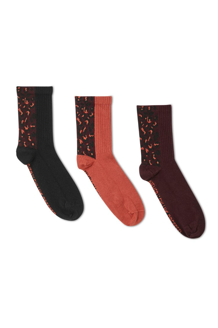 Never Fully Dressed Hot Sale - Leopard Socks (Pack Of 3)