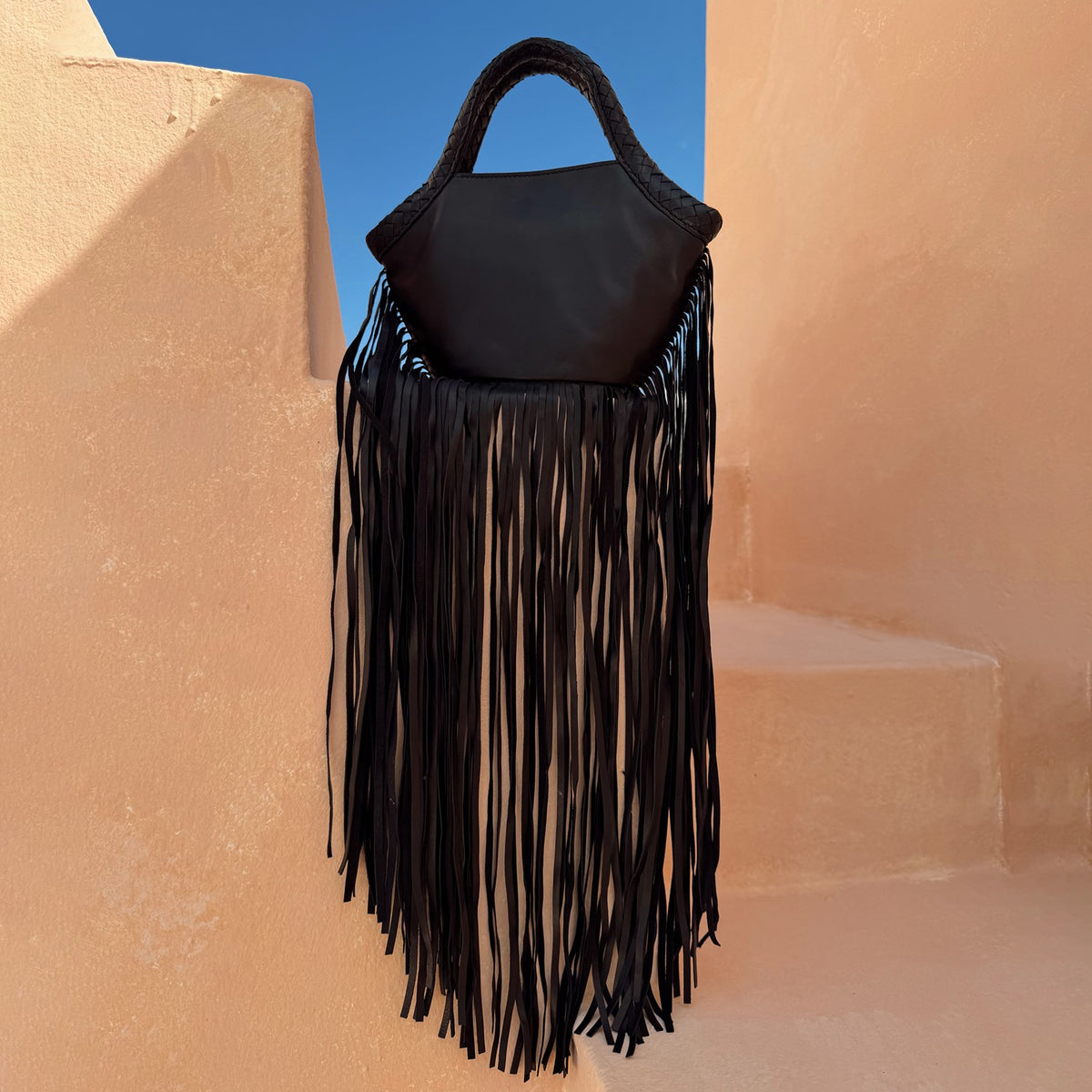 Never Fully Dressed Recommended - Leather Fringe Bag