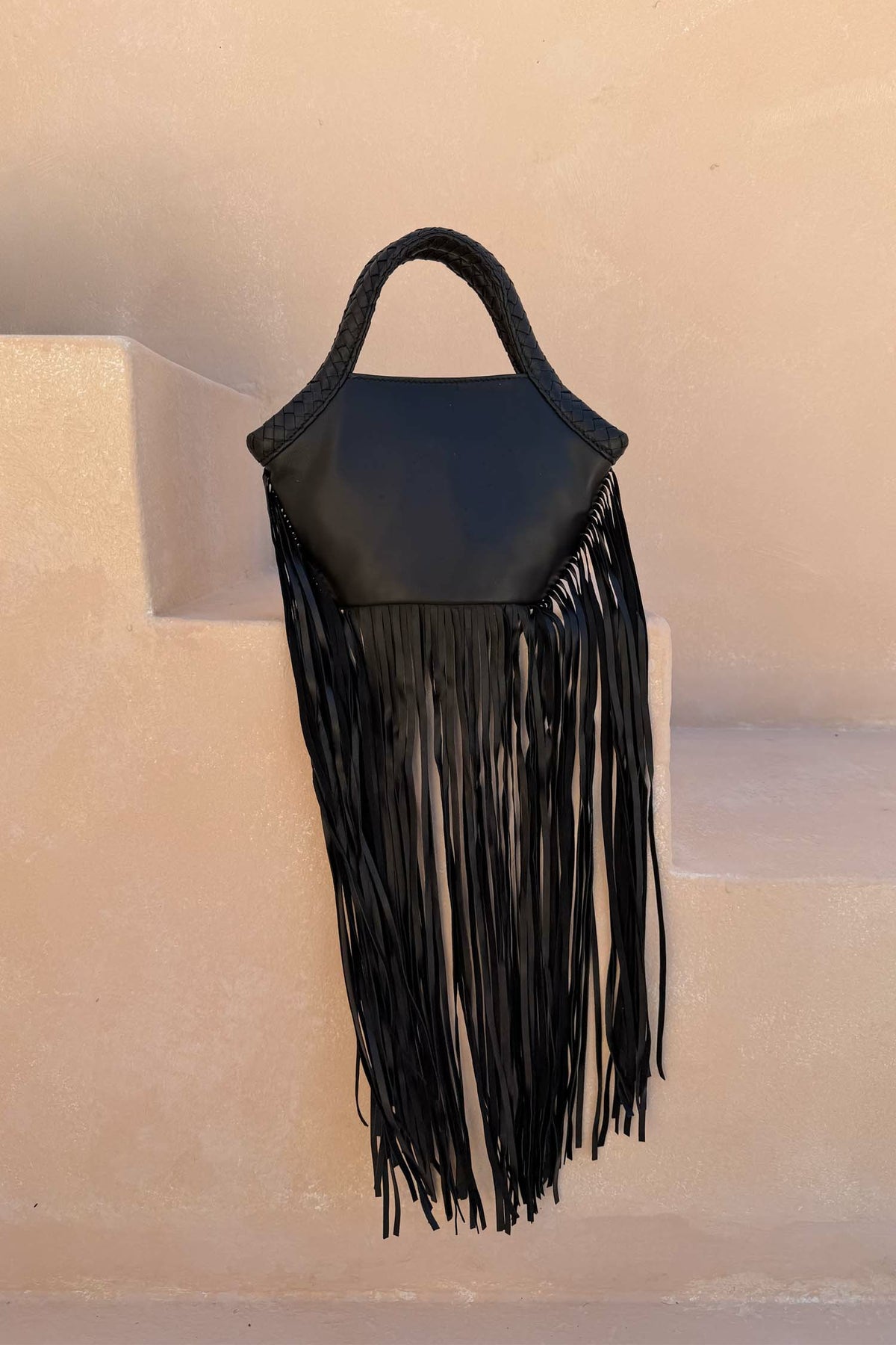 Never Fully Dressed Recommended - Leather Fringe Bag