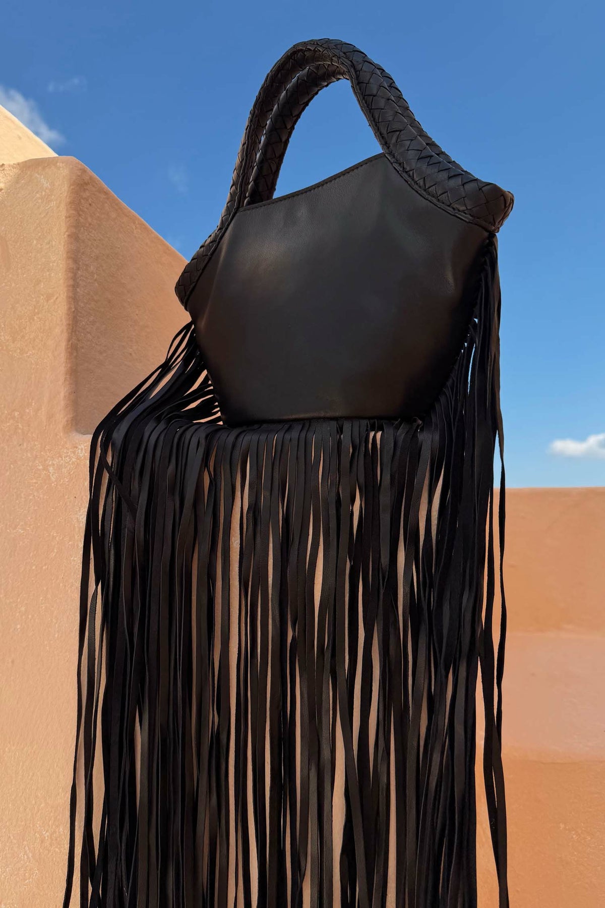 Never Fully Dressed Recommended - Leather Fringe Bag
