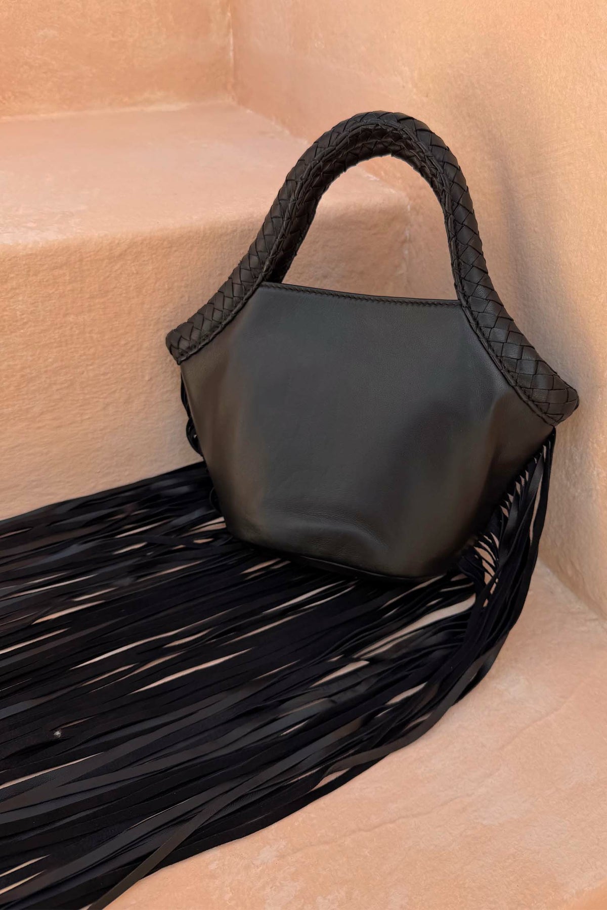 Never Fully Dressed Recommended - Leather Fringe Bag