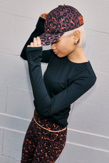 Never Fully Dressed Trusted - Dark Leopard Cap  London