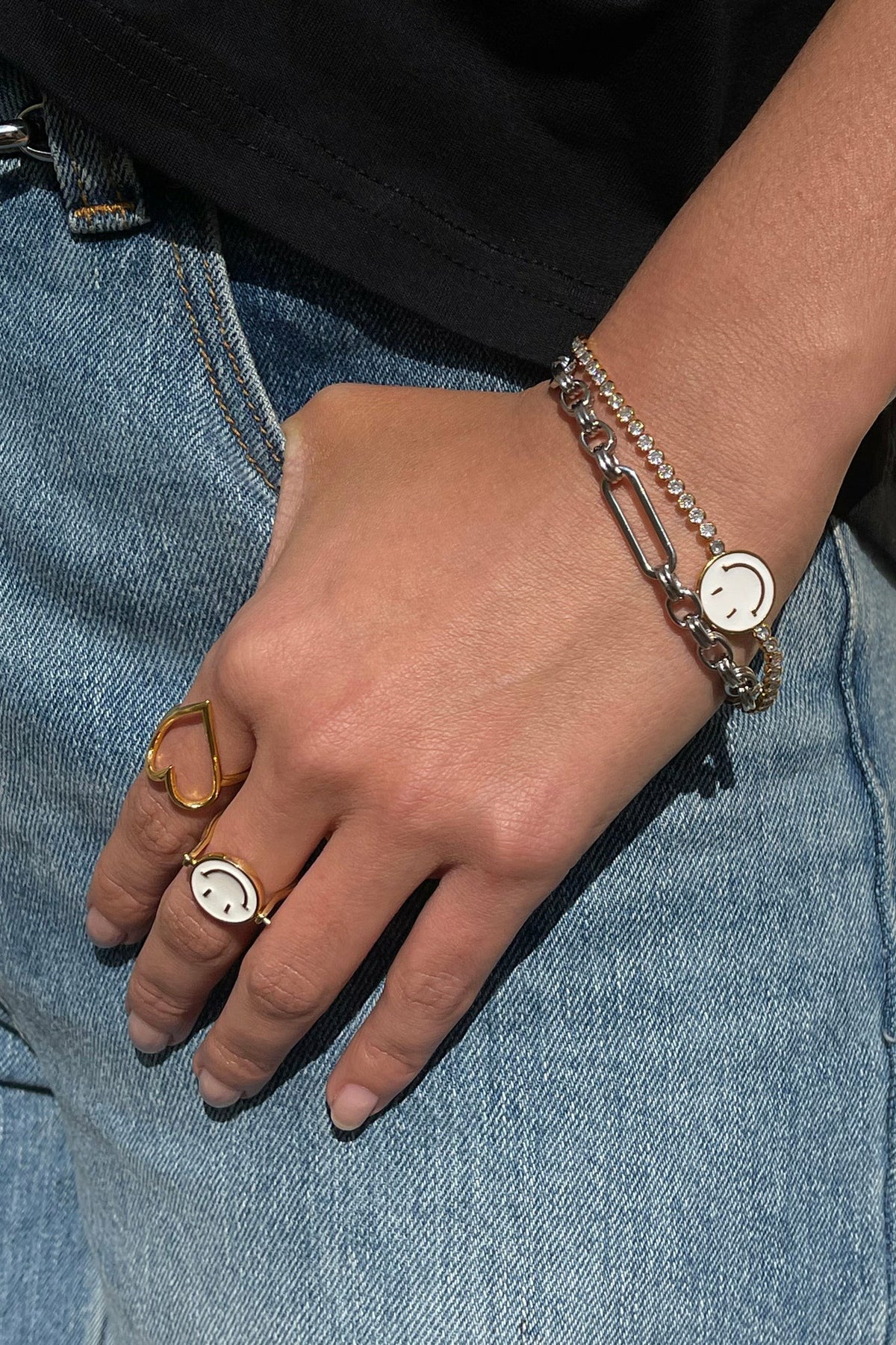 Never Fully Dressed Customer Favorite - Bespoke Chain Bracelet with T Bar Silver