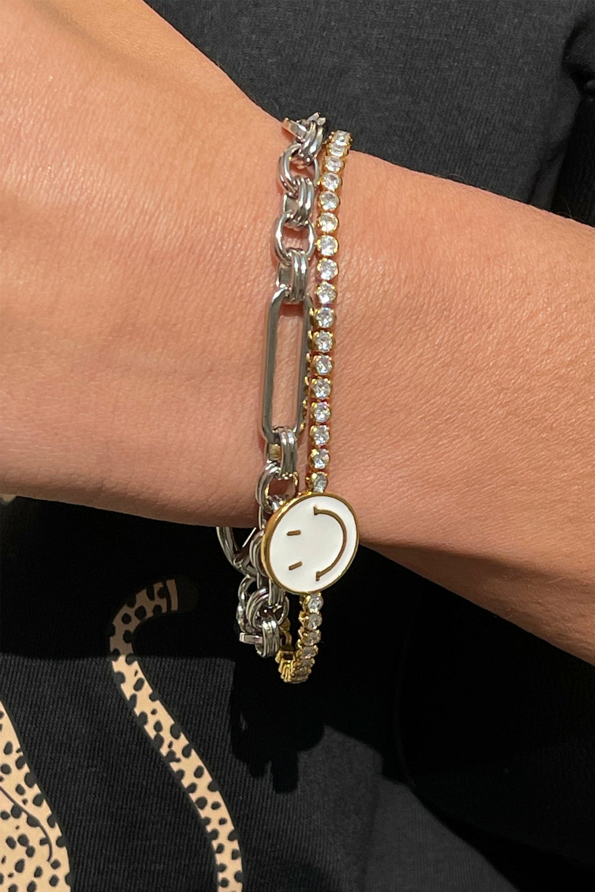 Never Fully Dressed Customer Favorite - Bespoke Chain Bracelet with T Bar Silver