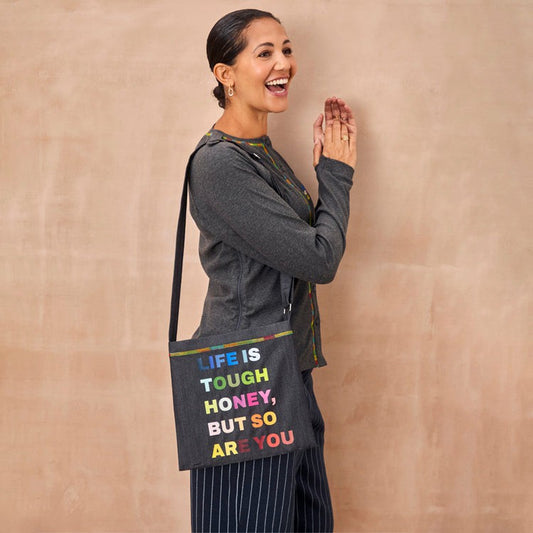 Never Fully Dressed Smart Buy - Charcoal Life Is Tough Honey Drainage Bag