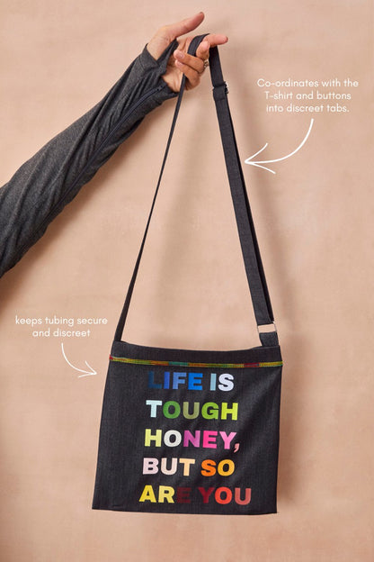 Never Fully Dressed Smart Buy - Charcoal Life Is Tough Honey Drainage Bag
