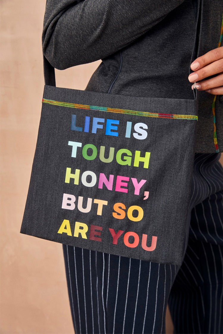 Never Fully Dressed Smart Buy - Charcoal Life Is Tough Honey Drainage Bag