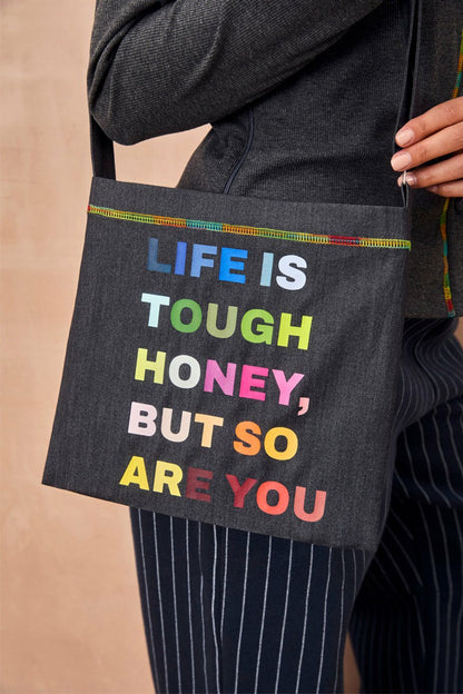 Never Fully Dressed Smart Buy - Charcoal Life Is Tough Honey Drainage Bag