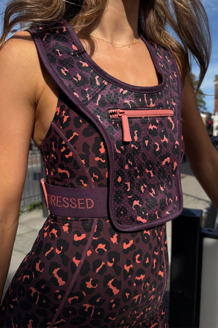 Never Fully Dressed Premium - Leopard Running Bag