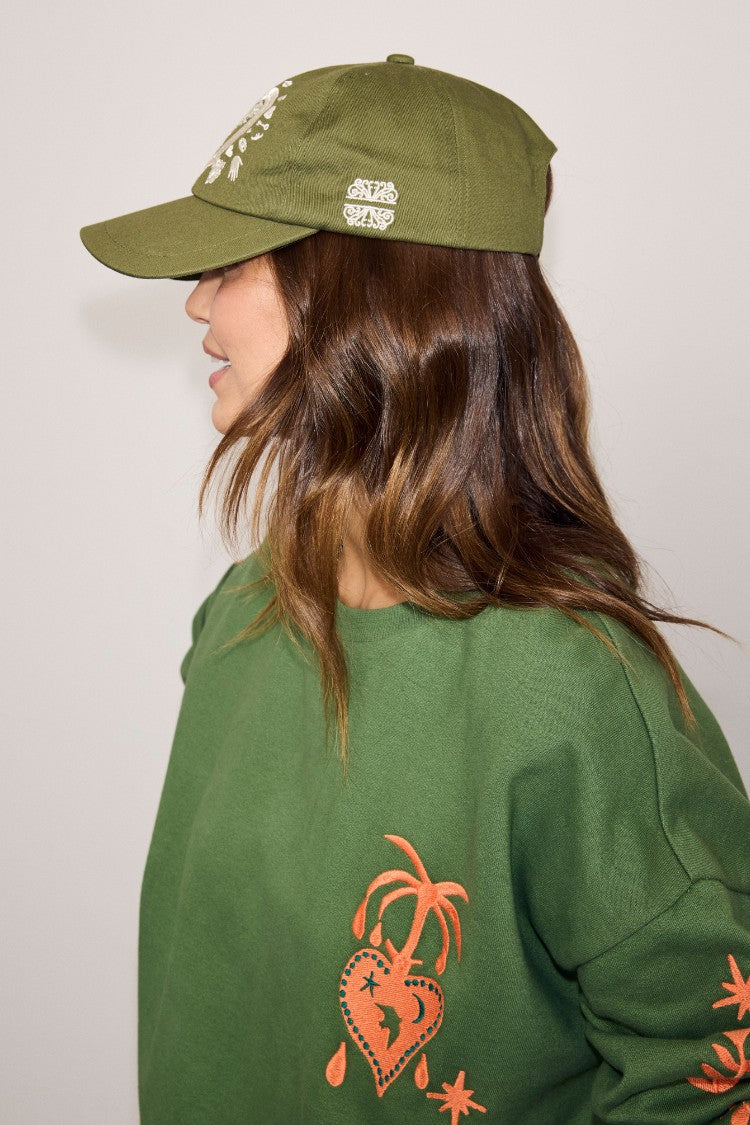 Never Fully Dressed Trending - Olive Amara Cap  London
